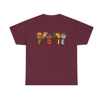 Foodie shirt | Food Lovers | Pizza, Burger, Sushi, Steak, Taco, Soup Tee