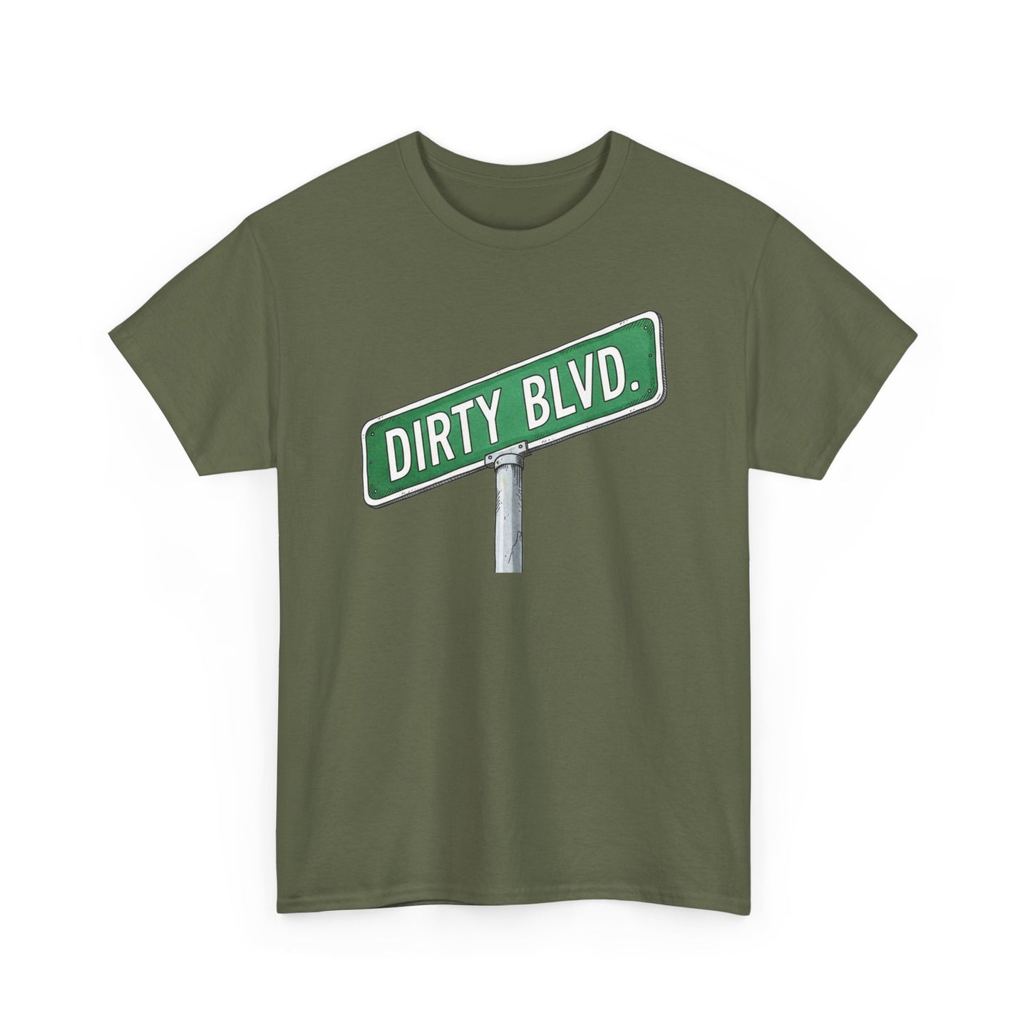 Dirty Blvd. Street Sign Tee | Vintage Urban Graphic Tee
