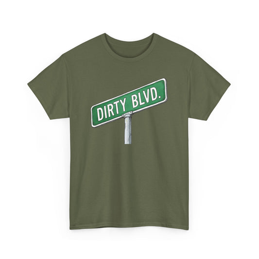 Dirty Blvd. Street Sign Tee | Vintage Urban Graphic Tee