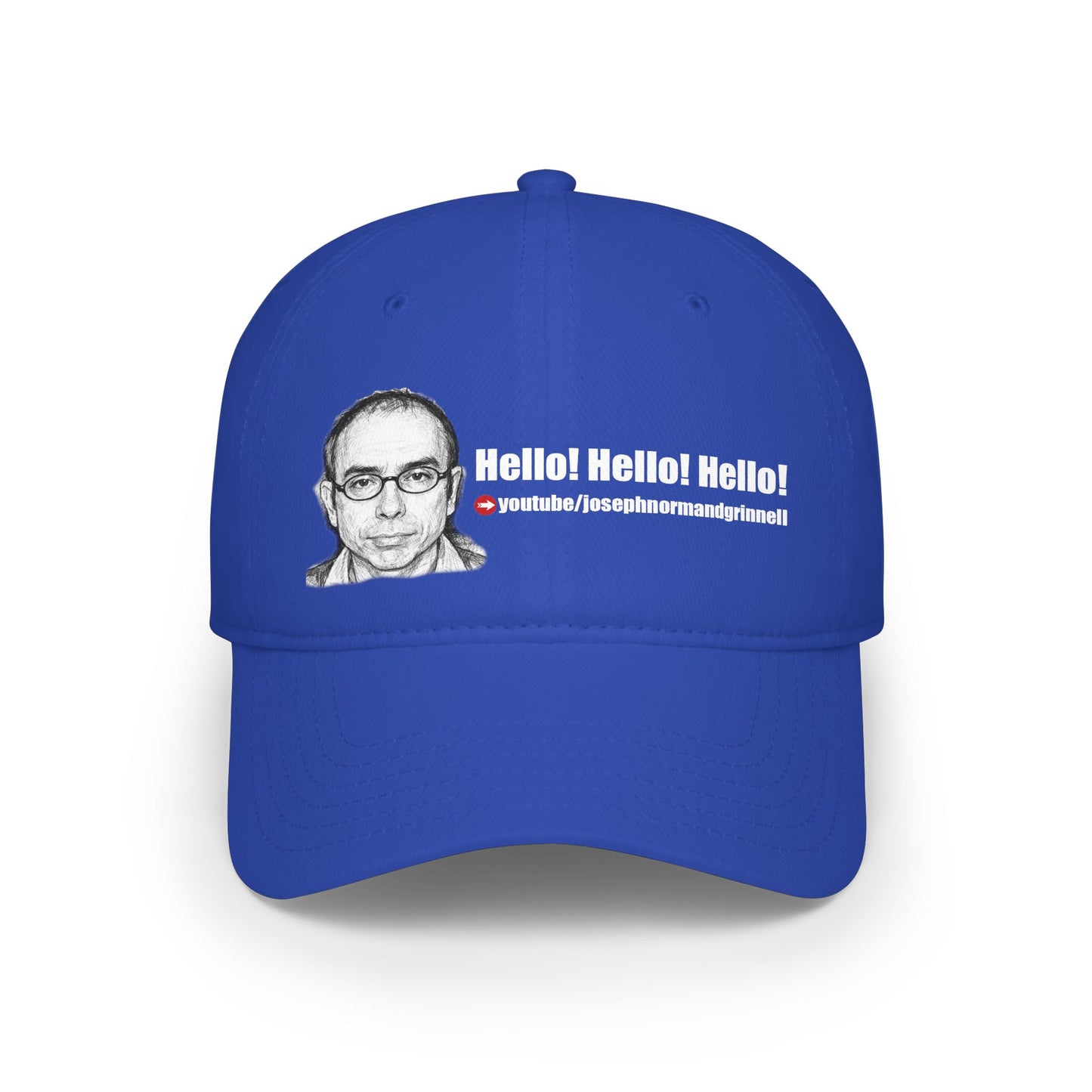 Baseball Cap - 9 colors available | Hello! Hello! Hello! | Joe.Grinnell | YouTube link