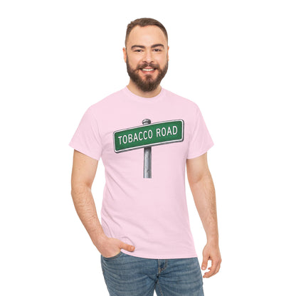 Tobacco Road Street Sign Tee | Vintage Urban Graphic Tee