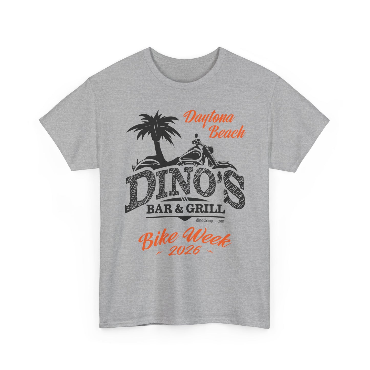 1-Sided Tee | Bike Week 2026 | Dino's Bar & Grill | Daytona Beach