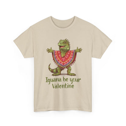 Valentines Day ! "Iguana be your Valentine" Tee | Happy Iguana in Heart Poncho | Valentines Gift