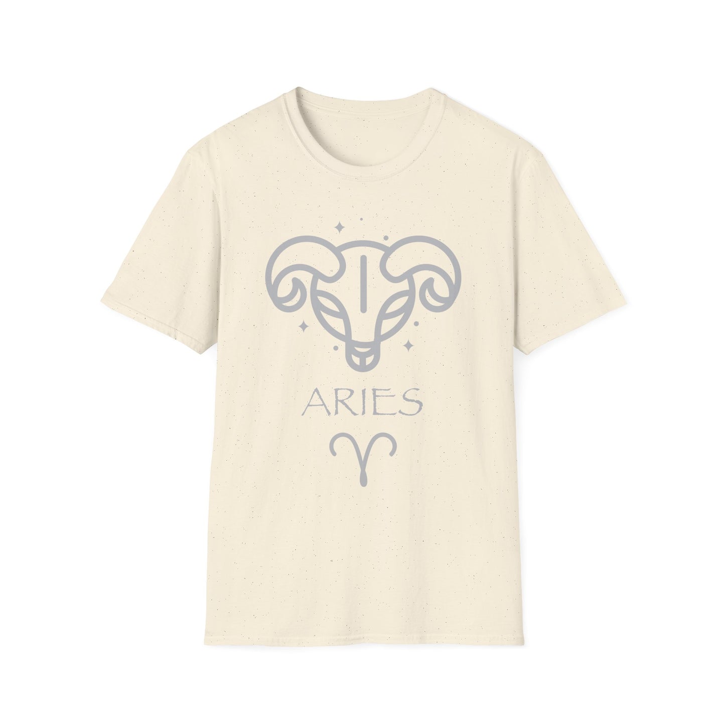 Aries Ram Zodiac T-Shirt | Minimal Astrology Graphic