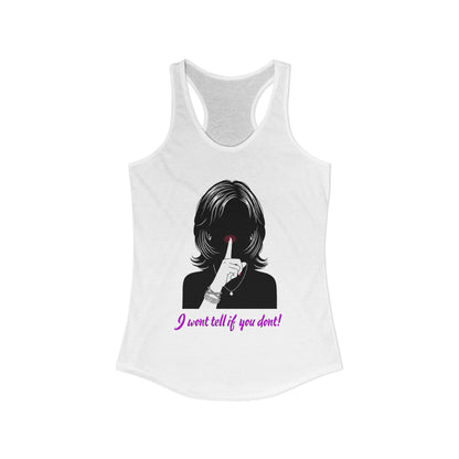 I Wont Tell if You Don't | Trans Crossdresser Tank Top | LGBTQ