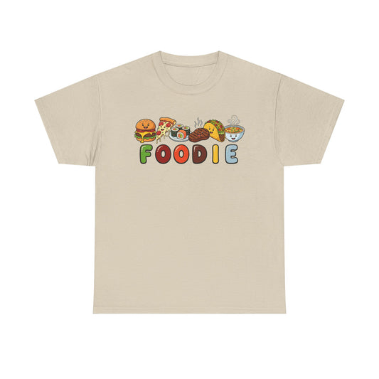 Foodie shirt | Food Lovers | Pizza, Burger, Sushi, Steak, Taco, Soup Tee