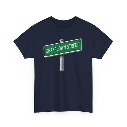 Shakedown Street Sign Tee | Vintage Urban Graphic Tee