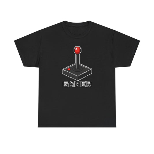 Retro Game Joystick Pixel Art Tee | Gamer T-Shirt | Old School Vintage