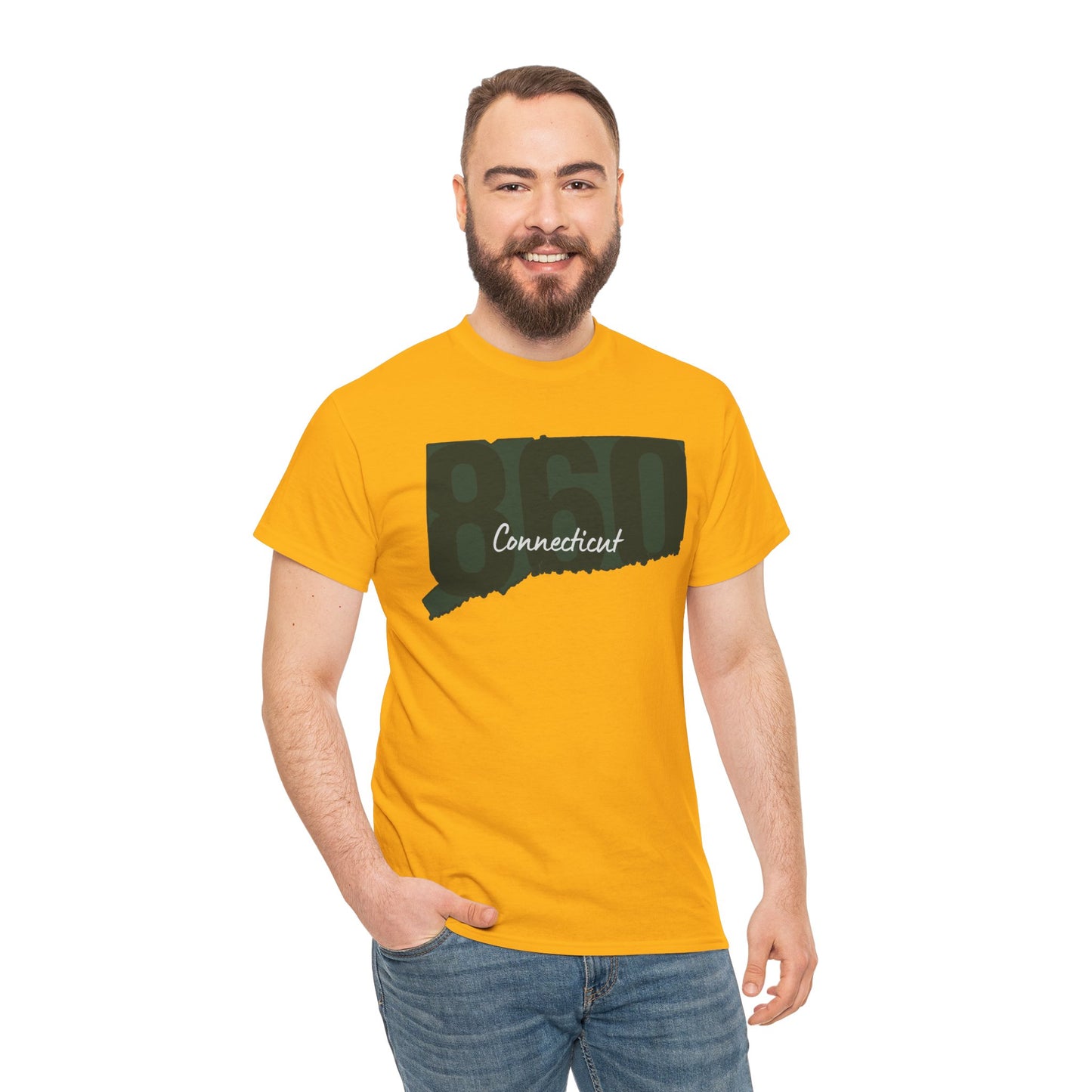 Connecticut Area Code 860 Tee | Graphic State CT T-shirt