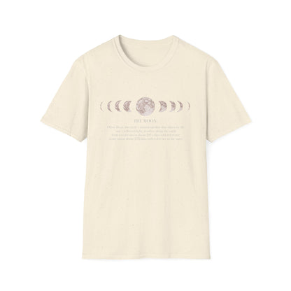 Moon Phases T-Shirt| Lunar Cycle, minimalist astrology design