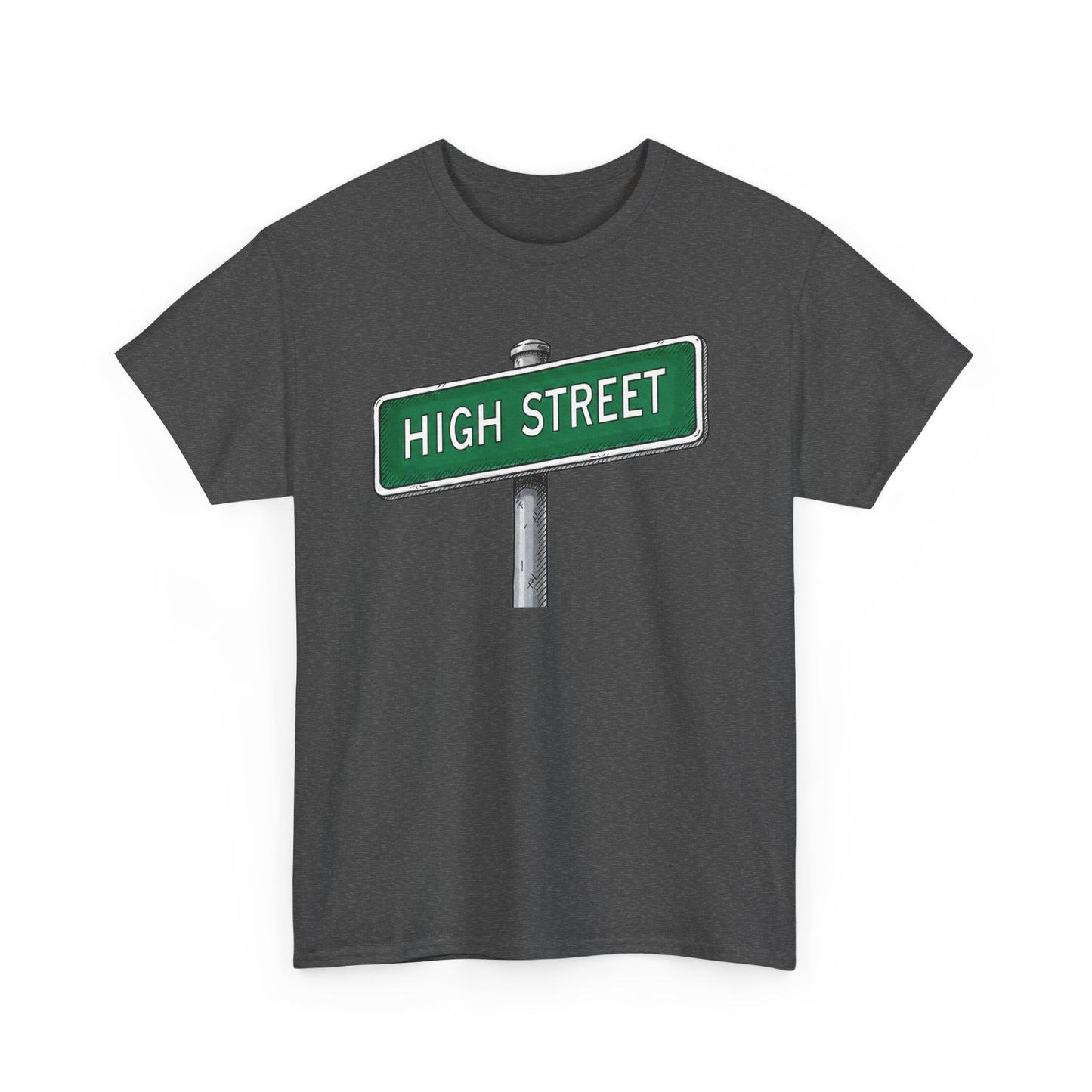High Street Sign Tee | Vintage Urban Graphic Tee