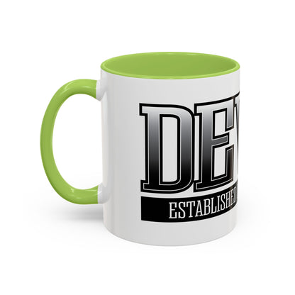 Devon, Established 1913, Milford, Connecticut Mug