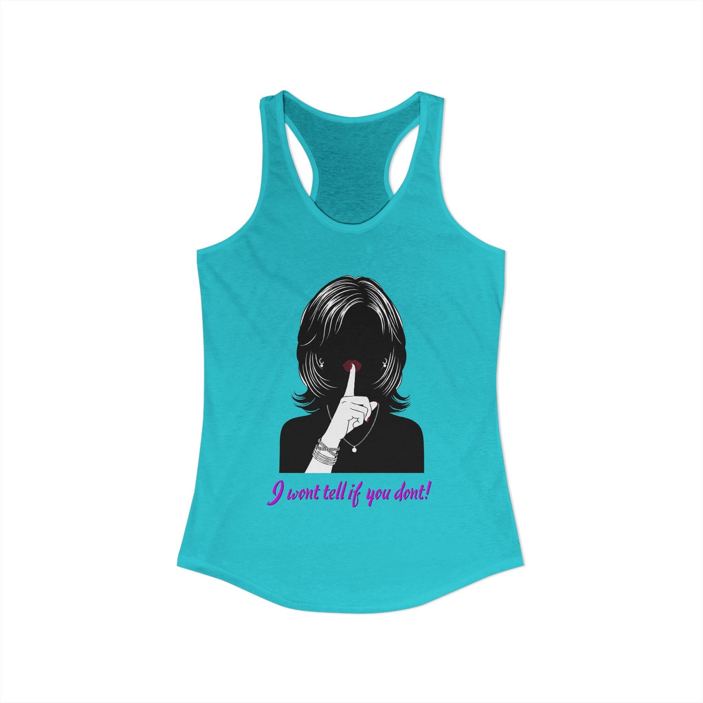 I Wont Tell if You Don't | Trans Crossdresser Tank Top | LGBTQ