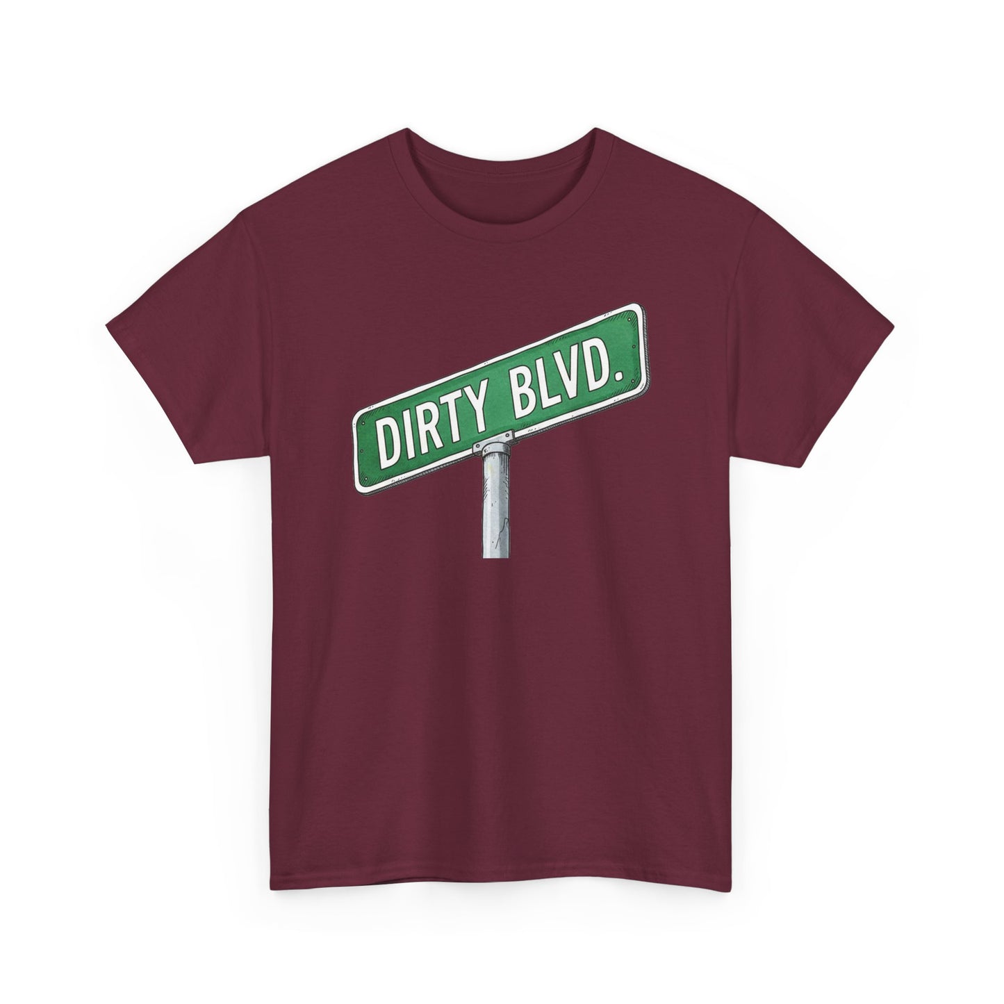 Dirty Blvd. Street Sign Tee | Vintage Urban Graphic Tee