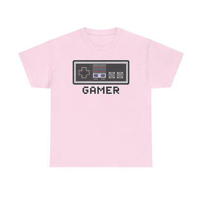 Retro Game Controller Pixel Art Tee | Gamer T-Shirt | Old School Vintage