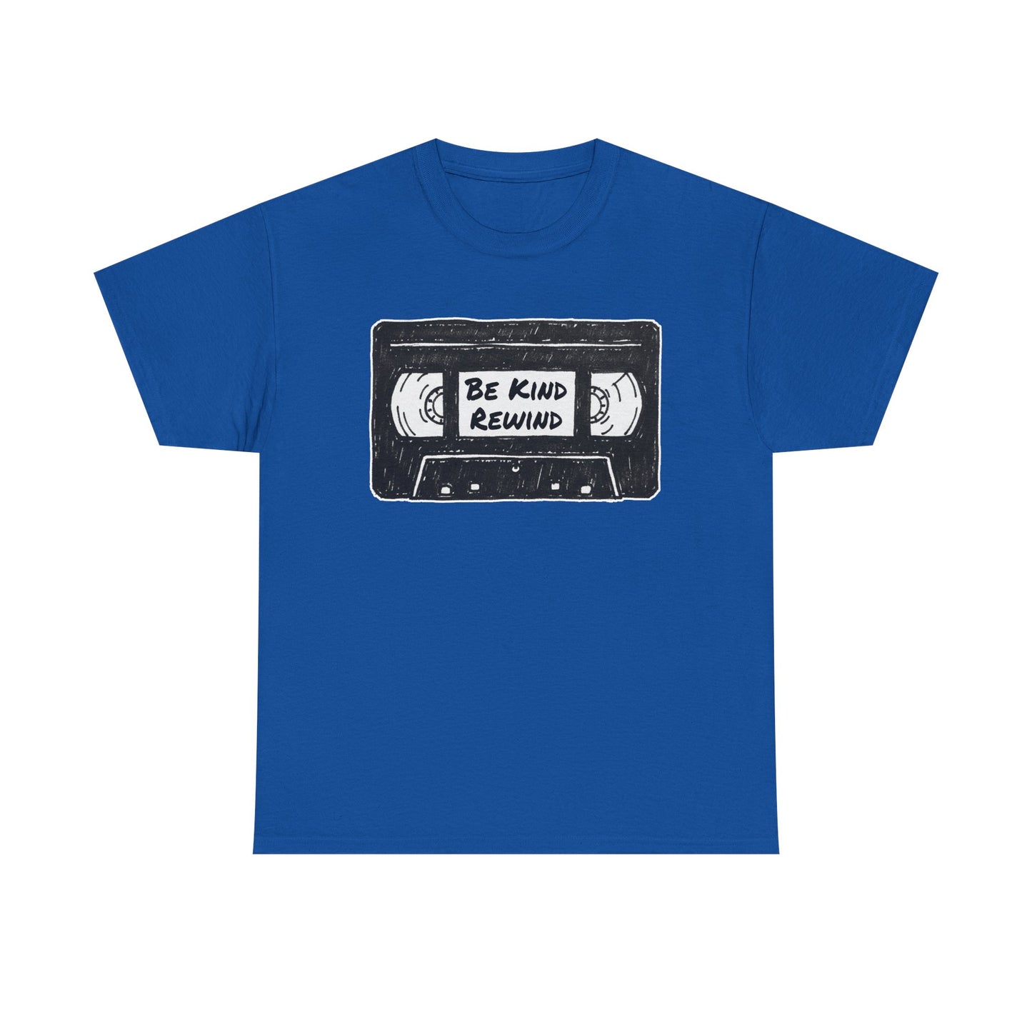 Be Kind Rewind VHS cassette tape T-Shirt | retro music tee