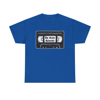 Be Kind Rewind VHS cassette tape T-Shirt | retro music tee