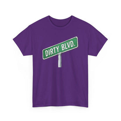 Dirty Blvd. Street Sign Tee | Vintage Urban Graphic Tee