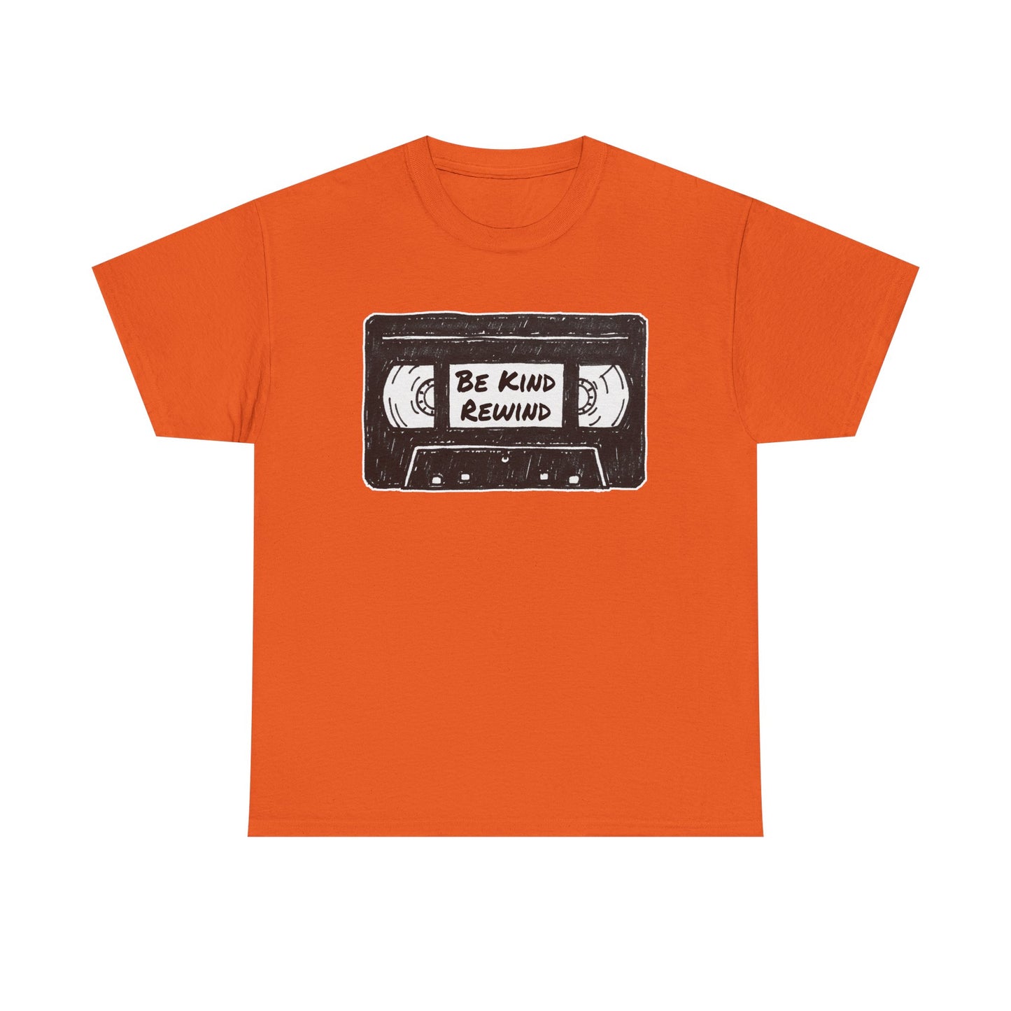 Be Kind Rewind VHS cassette tape T-Shirt | retro music tee