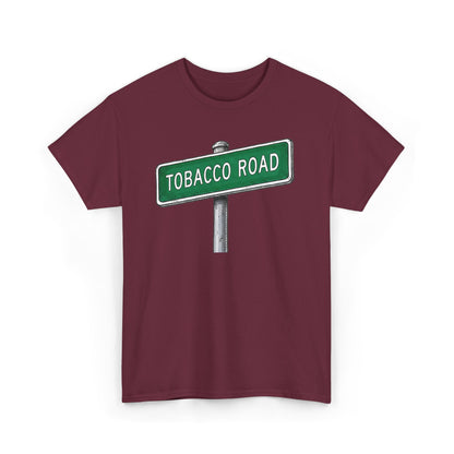 Tobacco Road Street Sign Tee | Vintage Urban Graphic Tee