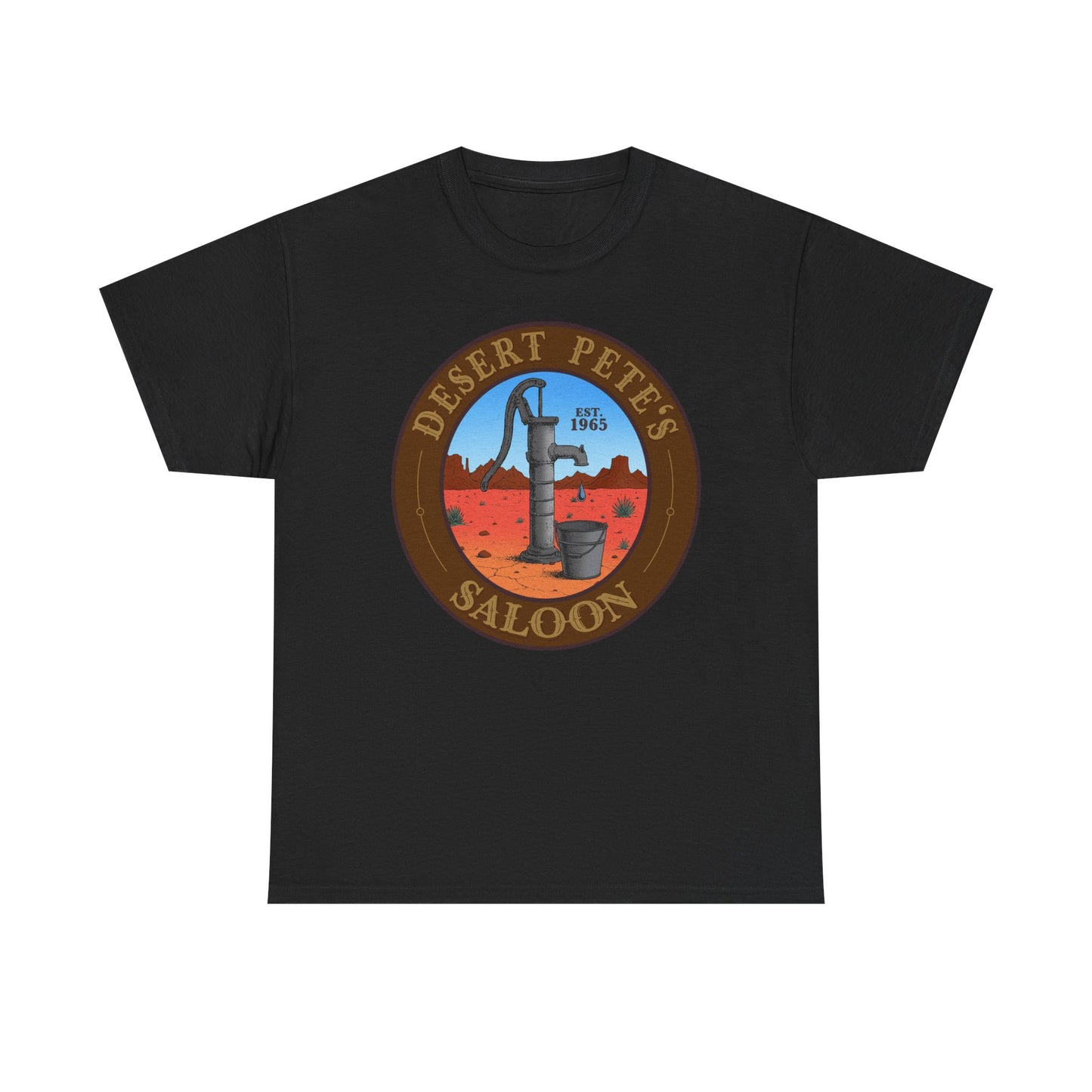 Desert Petes Saloon Kingston Trio inspired Tee | Old Western Desert Pump