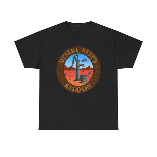 Desert Petes Saloon Kingston Trio inspired Tee | Old Western Desert Pump
