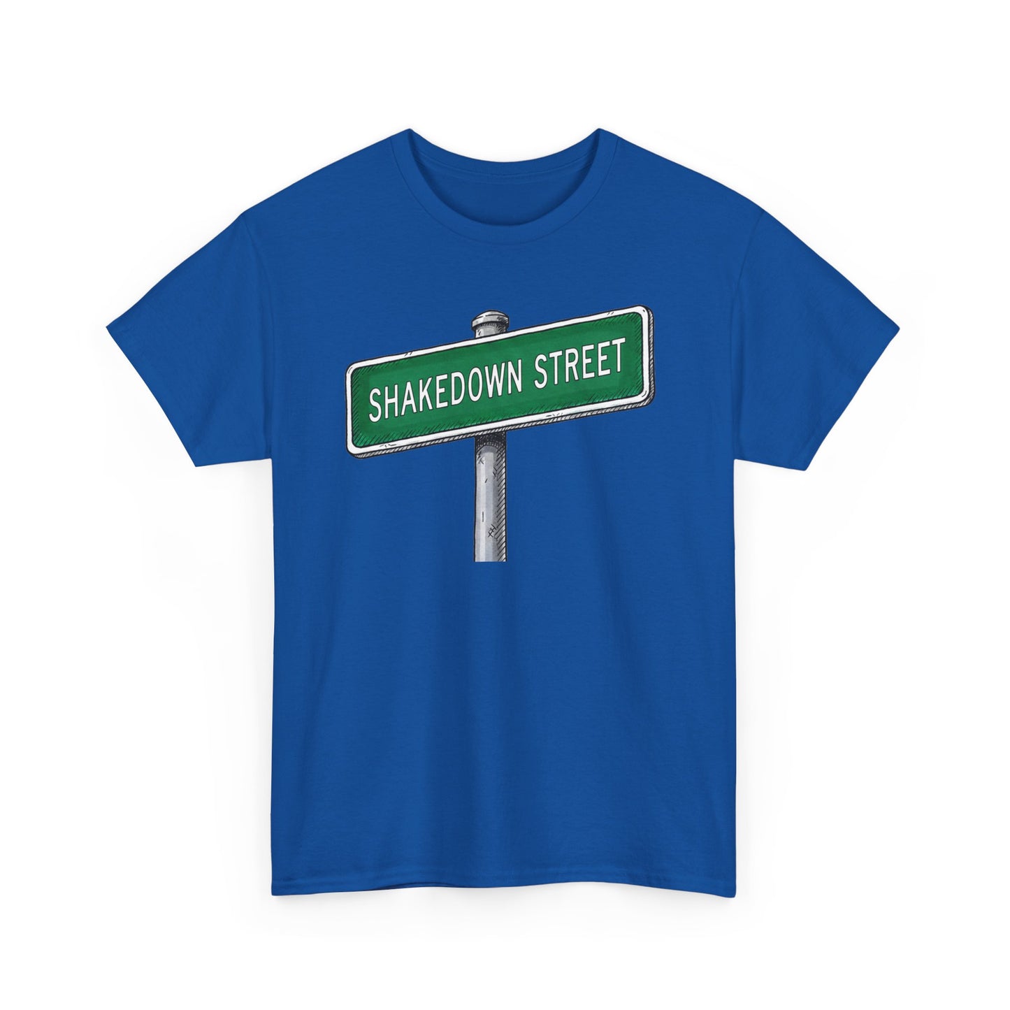 Shakedown Street Sign Tee | Vintage Urban Graphic Tee