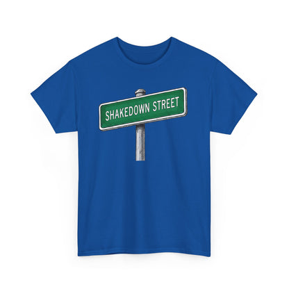 Shakedown Street Sign Tee | Vintage Urban Graphic Tee