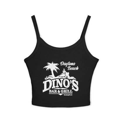 Women's Beach Crop Tank Top | Dino's Bar & Grill | Daytona Beach