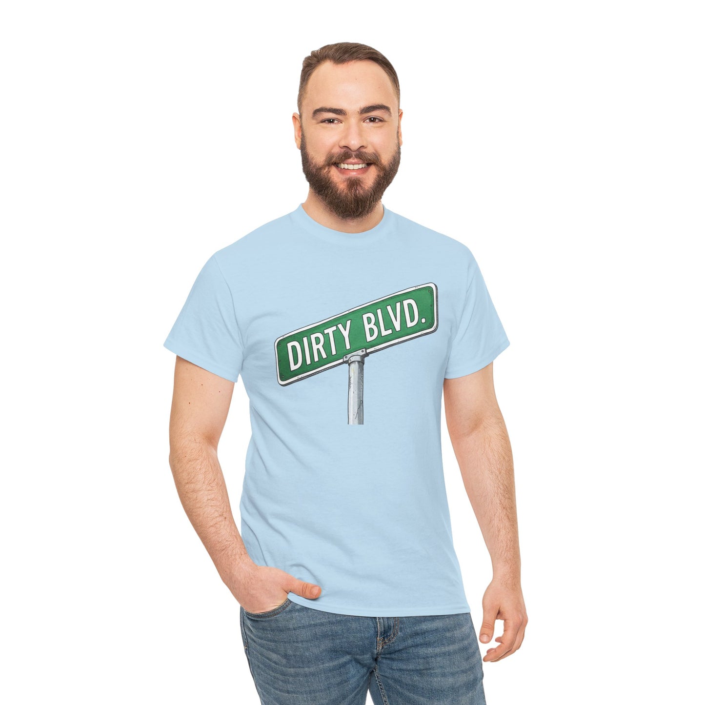 Dirty Blvd. Street Sign Tee | Vintage Urban Graphic Tee