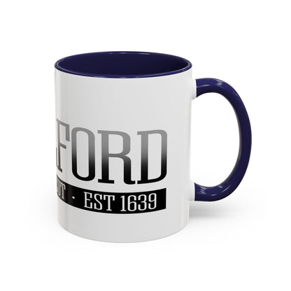Milford Connecticut Est 1639 Coffee Mug | Accent Coffee Mug 11oz 15oz