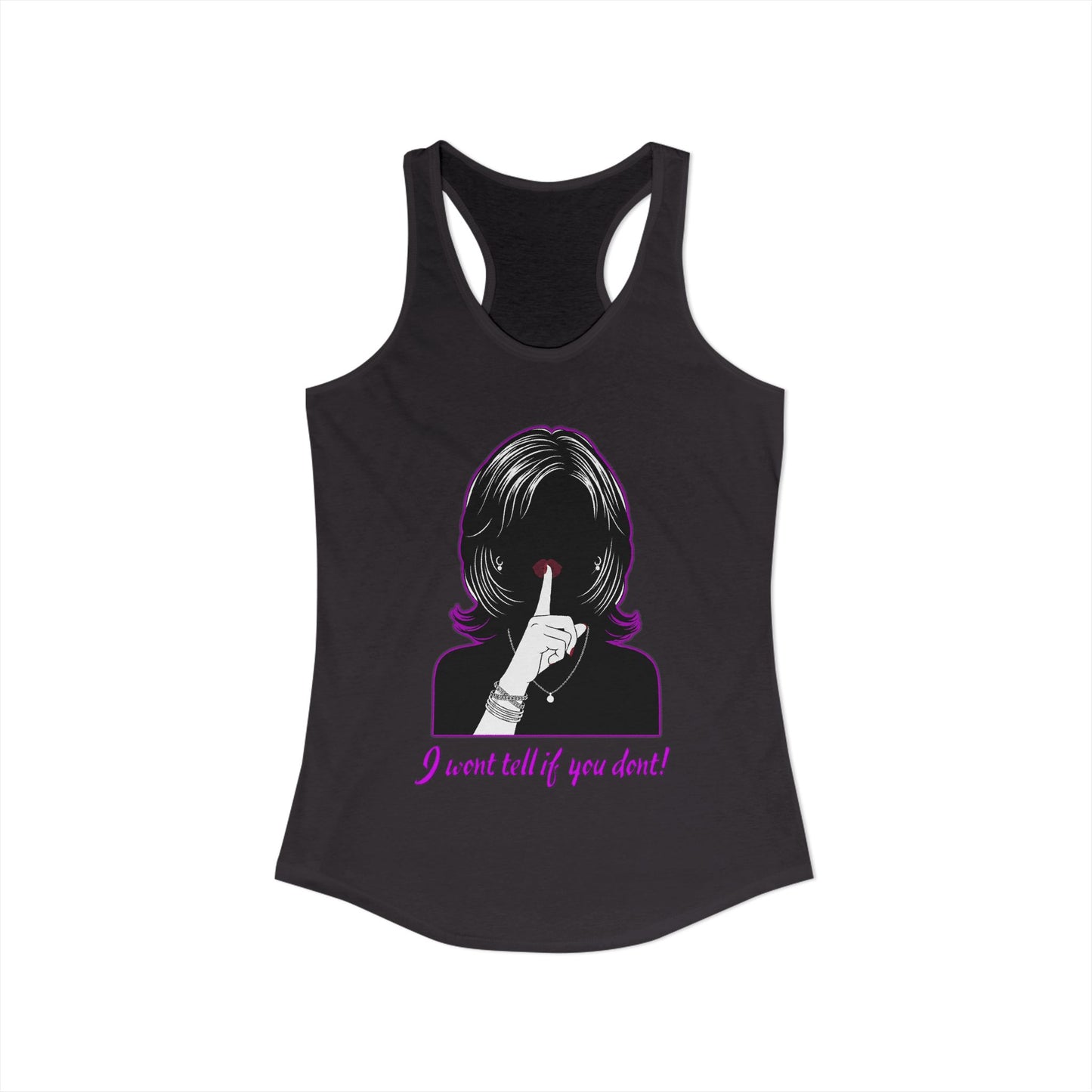I Wont Tell if You Don't | Trans Crossdresser Tank Top | LGBTQ
