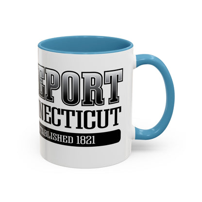 Bridgeport Connecticut | Established 1821 | Smokestack Coffee Mug (11oz)