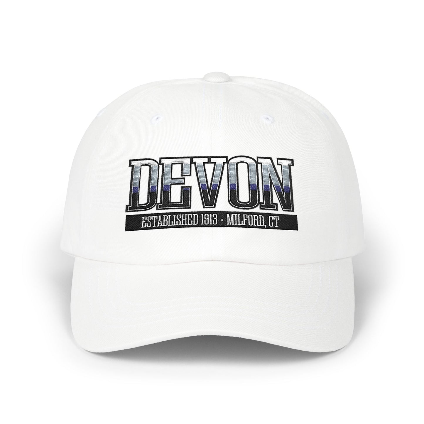 Devon, Established 1913, Milford, Connecticut Embroidered Hat