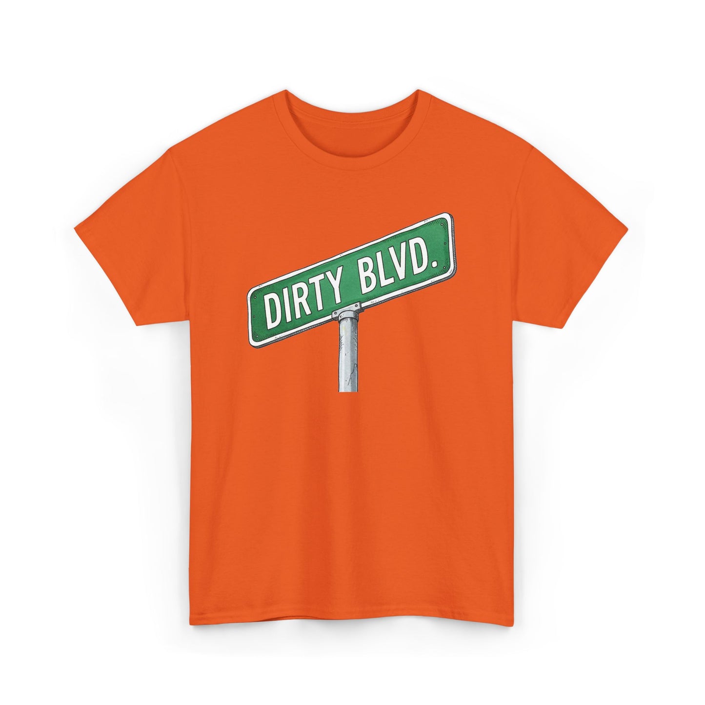 Dirty Blvd. Street Sign Tee | Vintage Urban Graphic Tee