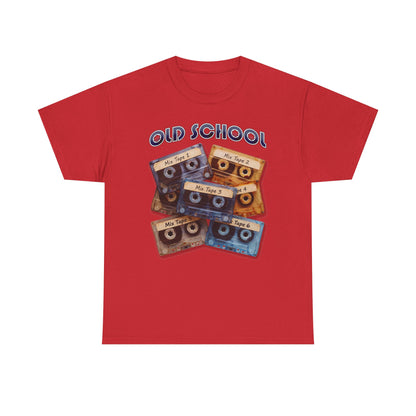 Old School Cassette Mix Tape Tee | Retro Music Vintage Audio Design