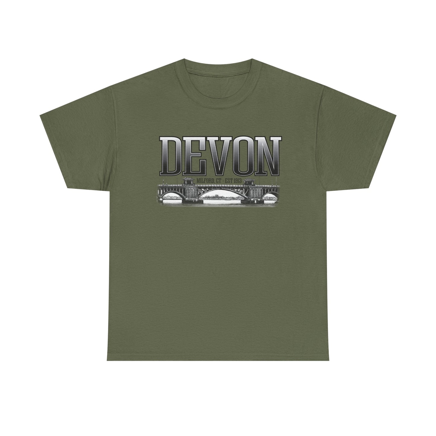 Devon | Established 1913, Milford, CT | Bridge T-Shirt