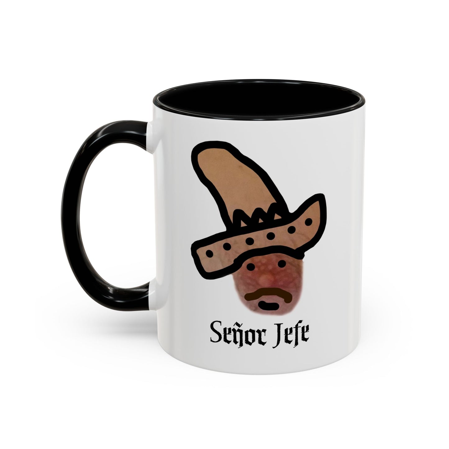 Señor Jefe Sombrero face accent coffee mug | 11oz | Buy Me!