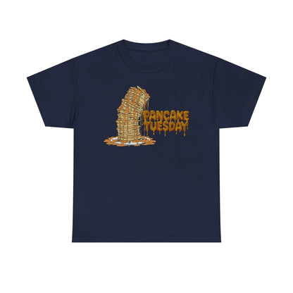 Mardi Gras Pancake Tuesday | Funny Fat Tuesday Tee
