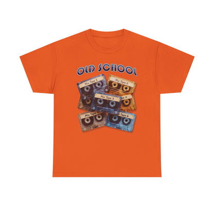 Old School Cassette Mix Tape Tee | Retro Music Vintage Audio Design