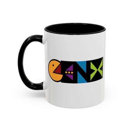 Retro Gen-X Arcade Style Mug | 80s Video Game Inspired Coffee Mug