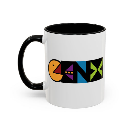 Retro Gen-X Arcade Style Mug | 80s Video Game Inspired Coffee Mug