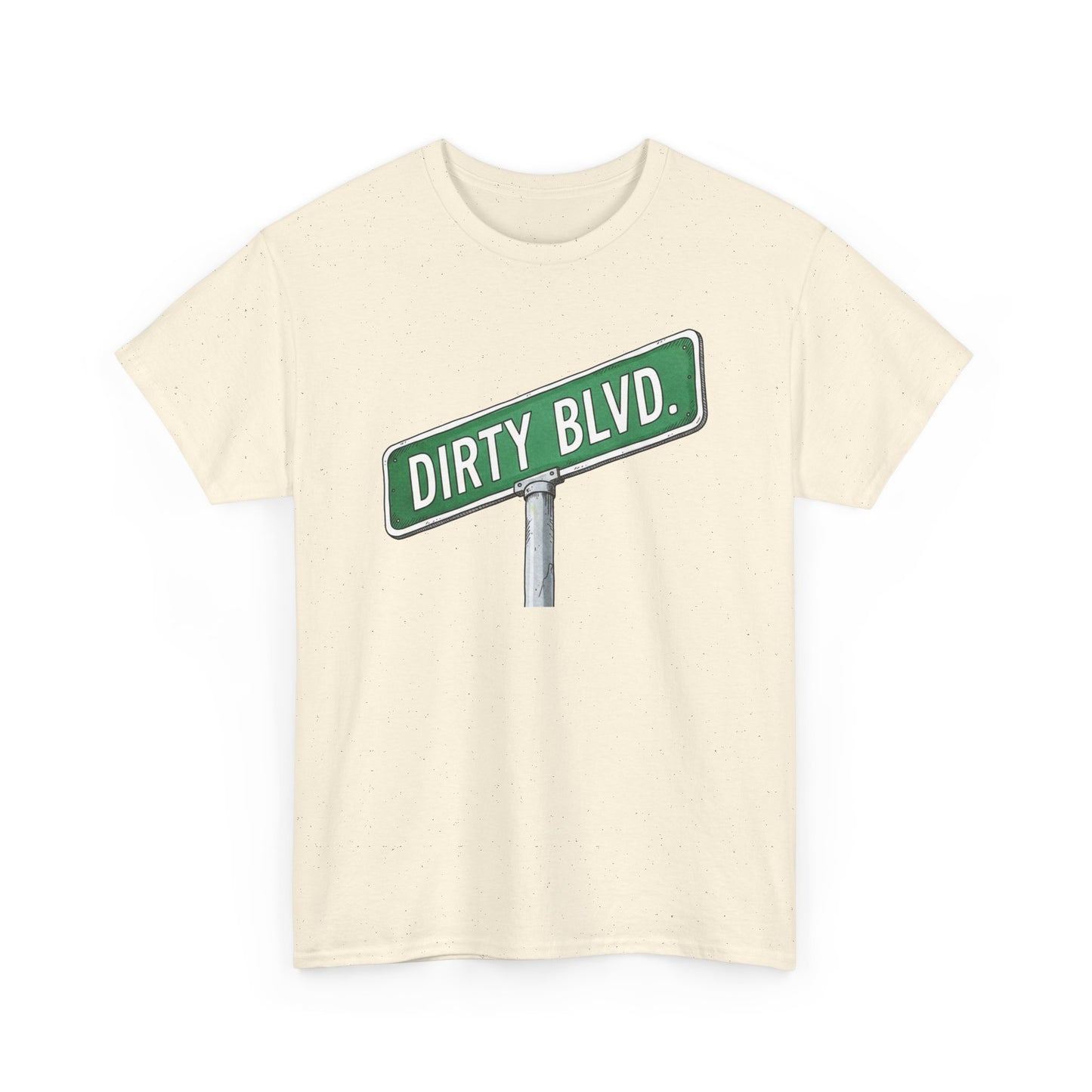 Dirty Blvd. Street Sign Tee | Vintage Urban Graphic Tee