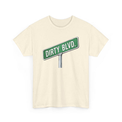 Dirty Blvd. Street Sign Tee | Vintage Urban Graphic Tee