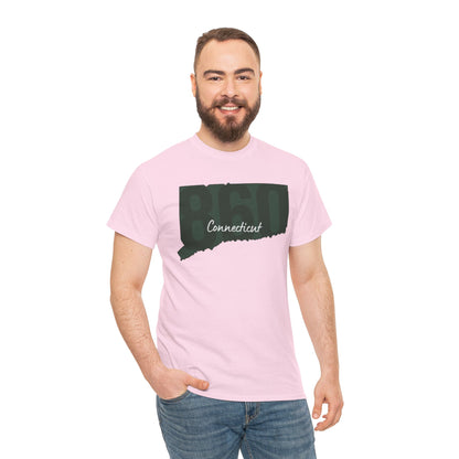 Connecticut Area Code 860 Tee | Graphic State CT T-shirt