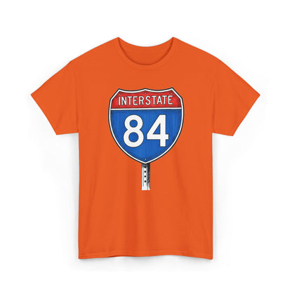 Interstate 84 Sign Tee | Vintage Urban Graphic I84 T-shirt