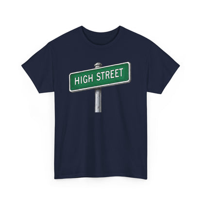 High Street Sign Tee | Vintage Urban Graphic Tee