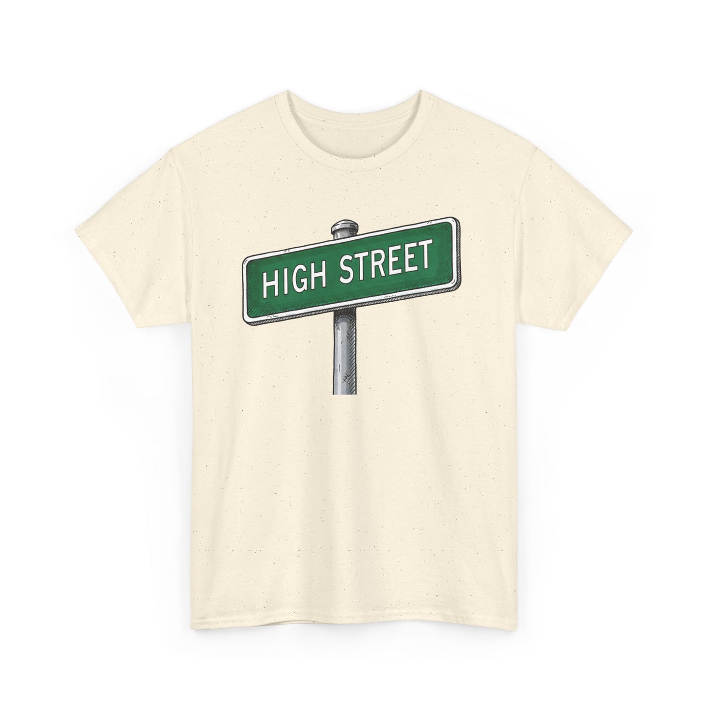 High Street Sign Tee | Vintage Urban Graphic Tee