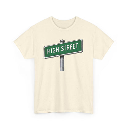 High Street Sign Tee | Vintage Urban Graphic Tee
