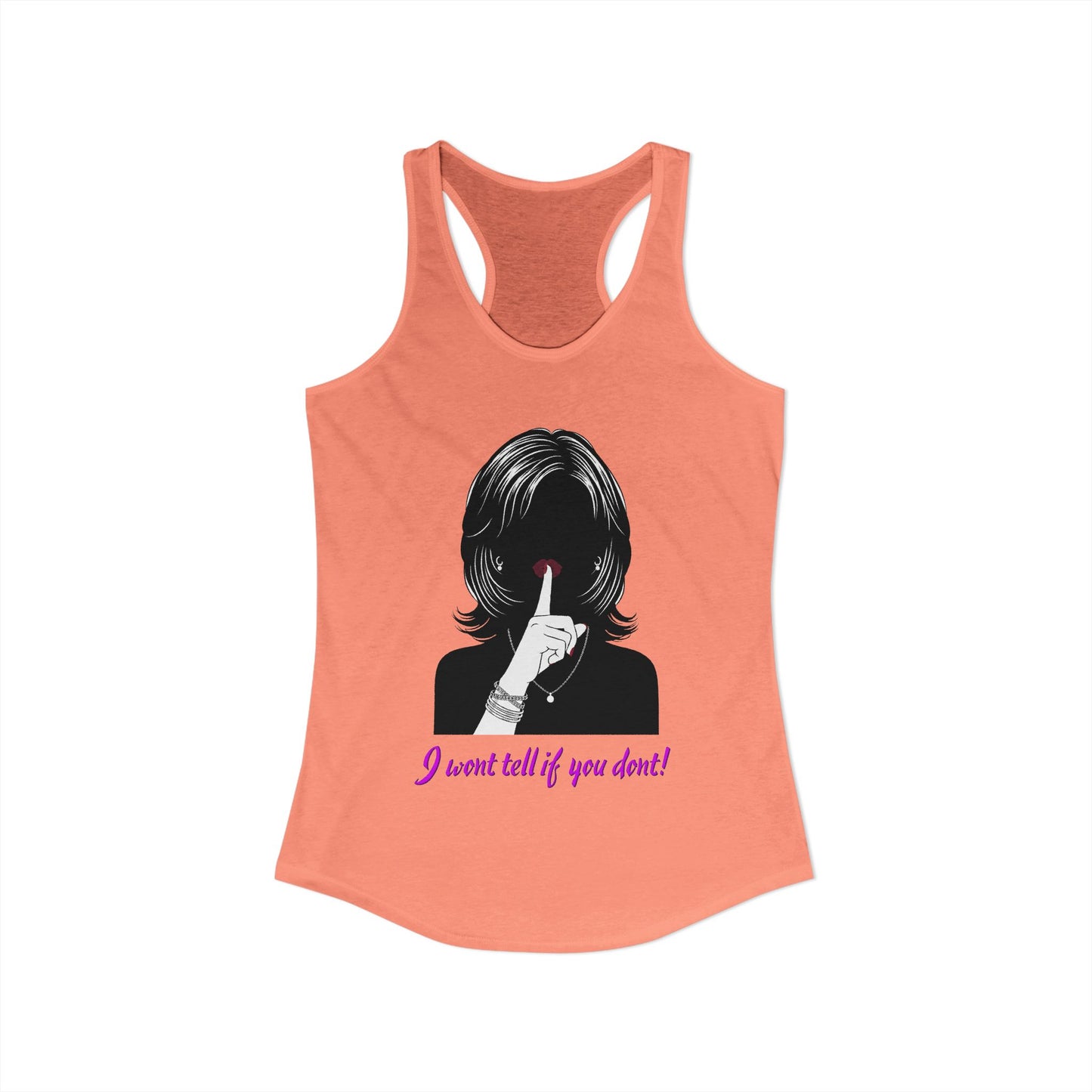 I Wont Tell if You Don't | Trans Crossdresser Tank Top | LGBTQ